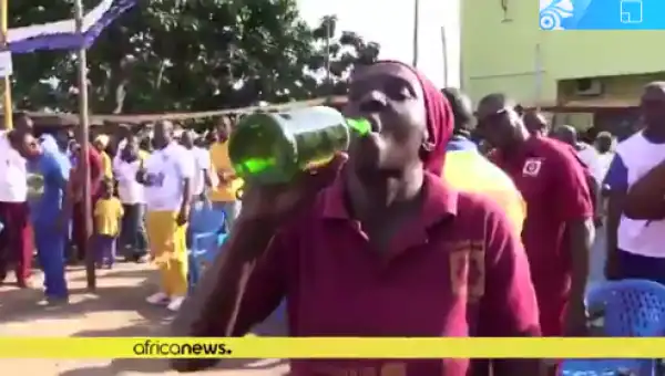 Photos Of A Church In Congo Where They Drink Beer To Cast Out Demons